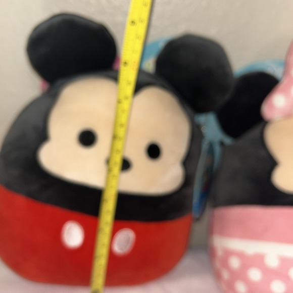 8' KellyToys Disney Mickey & Minnie Mouse Squishmallows Duo NWT‎ - Picture 5 of 10